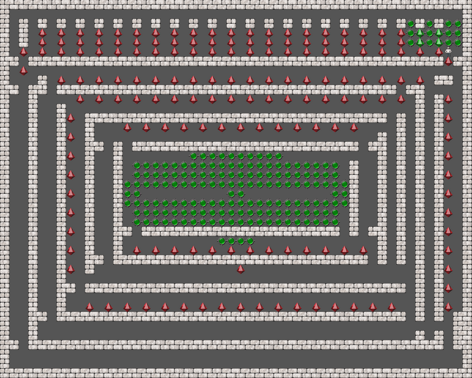 Sokoban Maximum 100,000 moves level 11